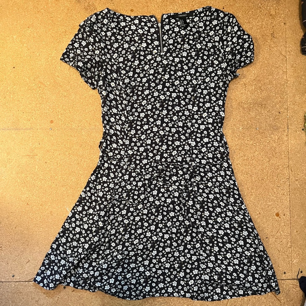 Forever 21 Floral A-Line Dress